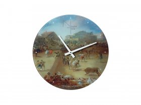 Часы интерьерные NT525 GOYA в Новотырышкино - novotyryshkino.mebel-nsk.ru | фото