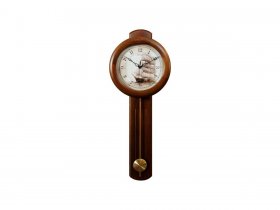 Часы настенные с маятником ДС-2МБ23-478 в Новотырышкино - novotyryshkino.mebel-nsk.ru | фото