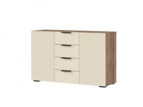 Комод 1200 Соната КМ-01 в Новотырышкино - novotyryshkino.mebel-nsk.ru | фото