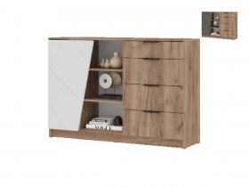 Комод КМ-01 Орегон в Новотырышкино - novotyryshkino.mebel-nsk.ru | фото