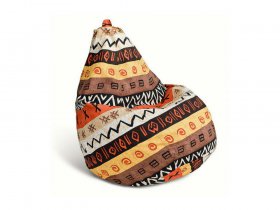 Кресло-мешок Африка в Новотырышкино - novotyryshkino.mebel-nsk.ru | фото