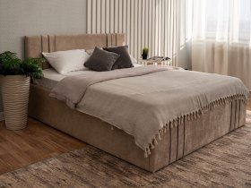 Кровать двуспальная 1,4м с подъем. мех. Леванте в Новотырышкино - novotyryshkino.mebel-nsk.ru | фото