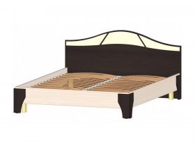 Кровать двуспальная 1,6 м Верона (Линаура) в Новотырышкино - novotyryshkino.mebel-nsk.ru | фото
