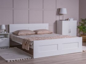 Кровать двуспальная 1,6м Сириус в Новотырышкино - novotyryshkino.mebel-nsk.ru | фото