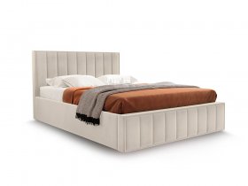 Кровать мягкая 1,6 Вена стандарт, вар.2 в Новотырышкино - novotyryshkino.mebel-nsk.ru | фото