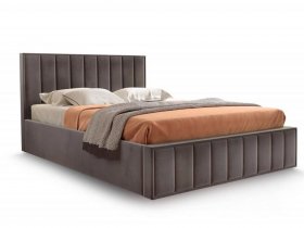 Кровать мягкая 1,8 Вена стандарт, вар.3 в Новотырышкино - novotyryshkino.mebel-nsk.ru | фото