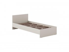 Кровать односпальная 0,9м Айри КР-001 (кашемир) в Новотырышкино - novotyryshkino.mebel-nsk.ru | фото