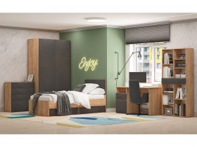 Модульная детская Шерлок в Новотырышкино - novotyryshkino.mebel-nsk.ru | фото