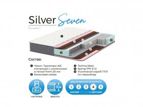 Матрас Silver Seven в Новотырышкино - novotyryshkino.mebel-nsk.ru | фото