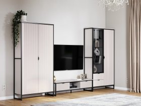 Модульная гостиная Нора (персидский жемчуг) в Новотырышкино - novotyryshkino.mebel-nsk.ru | фото