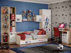 Модульная спальня Вега NEW Boy в Новотырышкино - novotyryshkino.mebel-nsk.ru | фото