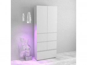 Модульный шкаф 1,0м Одри в Новотырышкино - novotyryshkino.mebel-nsk.ru | фото