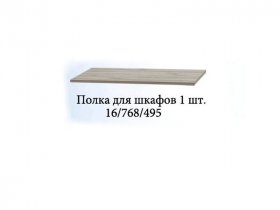 Полка для шкафов (1шт.) Триумф в Новотырышкино - novotyryshkino.mebel-nsk.ru | фото
