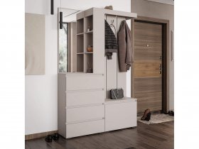 Прихожая Люмо ПР-01 в Новотырышкино - novotyryshkino.mebel-nsk.ru | фото