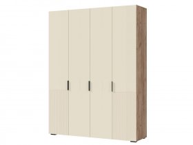 Шкаф четырехстворчатый (комби) Соната ШК-04 в Новотырышкино - novotyryshkino.mebel-nsk.ru | фото