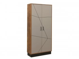 Шкаф двухстворчатый комбинированный для одежды Гамма  54.14 в Новотырышкино - novotyryshkino.mebel-nsk.ru | фото