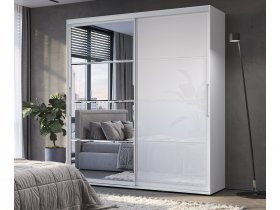 Шкаф-купе Крафт-6 2,0м (белый) в Новотырышкино - novotyryshkino.mebel-nsk.ru | фото