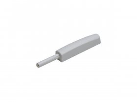 Толкатель Push Open с магнитом, накладной, 37мм, белый, MACO в Новотырышкино - novotyryshkino.mebel-nsk.ru | фото