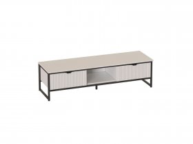 Тумба 2 ящика Нора (персидский жемчуг) (гостиная) в Новотырышкино - novotyryshkino.mebel-nsk.ru | фото