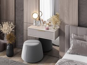 Тумба ТБ-20 Пандора (кашемир/MF03) в Новотырышкино - novotyryshkino.mebel-nsk.ru | фото